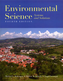 Front cover of Environmental Science Textbook