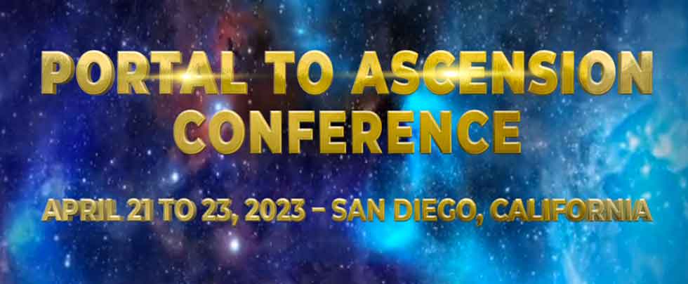 Poster for a Portal to Ascension Conference in 2023