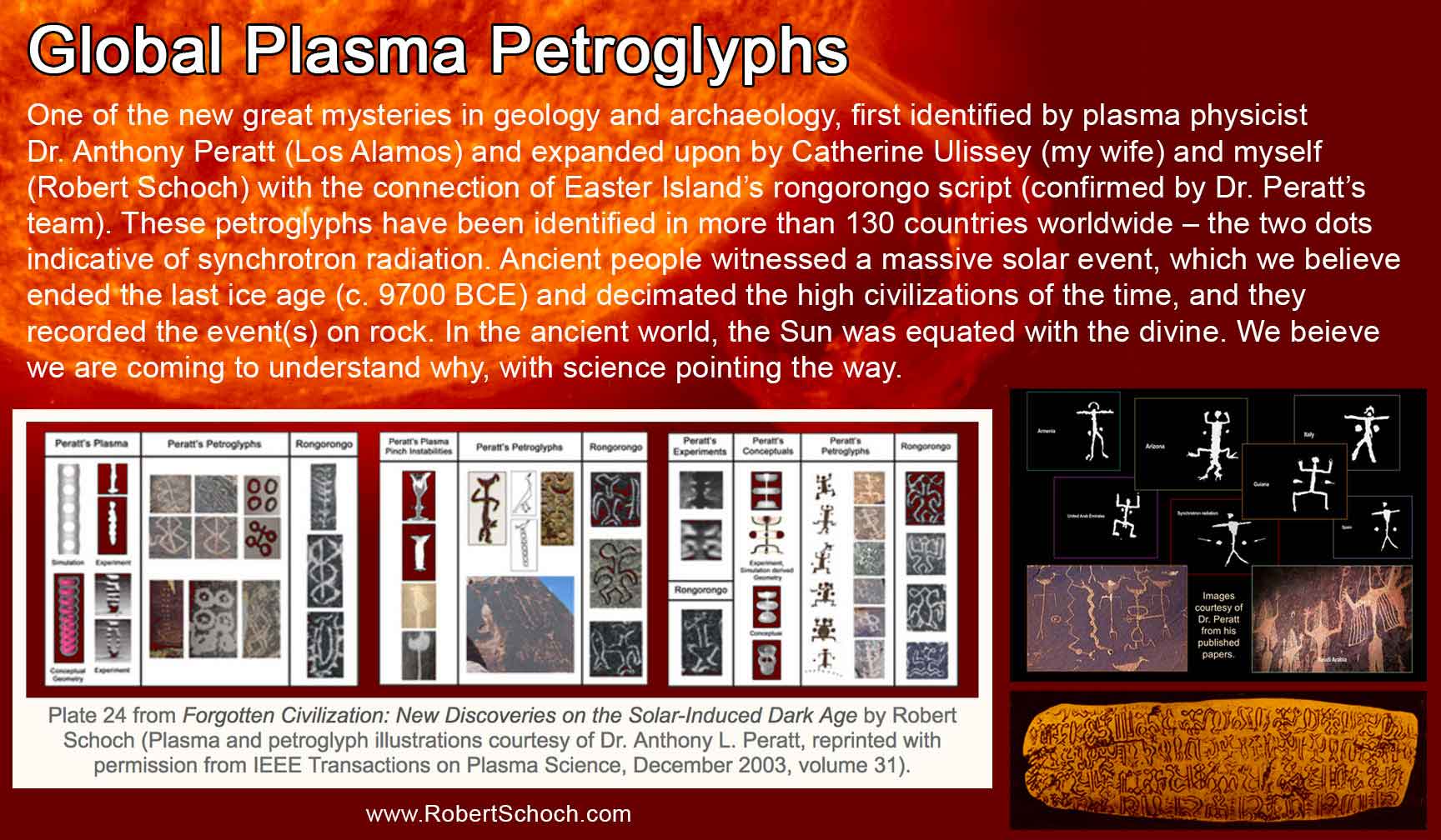 A meme regarding global plasma petroglyphs