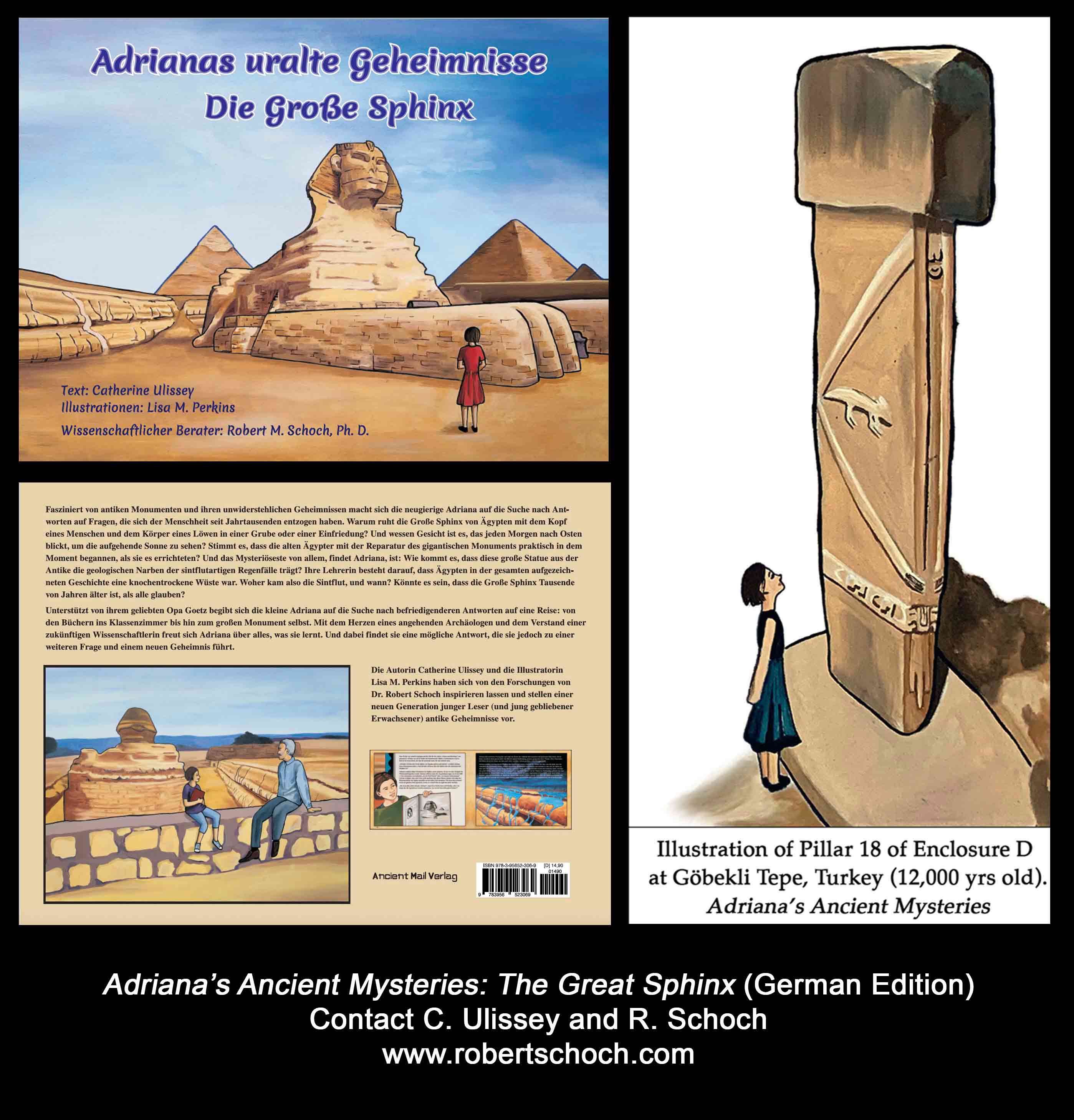 A montage of images from Adrianas Ancient Mysteries: The Great Sphinx