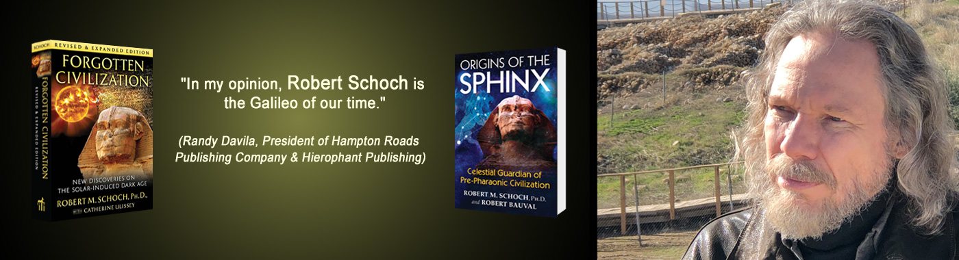 Banner image for the Publications page of Robert Schoch's website