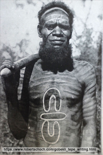 Image of an Australian aboriginal man