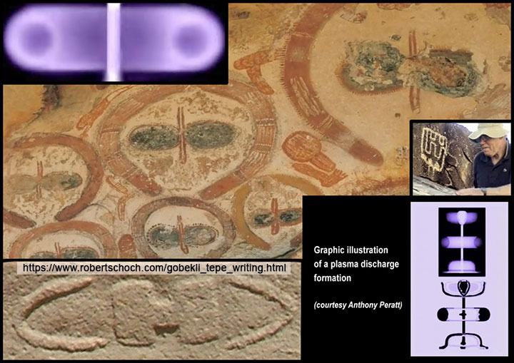 Comparison of Australian petroglyphs to plasma configurations